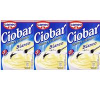 Cameo Ciobar Gusto Bianco - Bevanda calda spessa italiana (3 confezioni da 5)