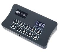 Adam Hall Cameo DVC CUE - Interfaccia da USB a DMX con fino a 2048 canali DMX e pannello di controllo illuminato, Nero