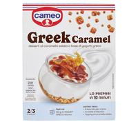 Cameo Greek Caramel Dessert al Caramello Salato a Base di Yogurt Greco, Preparato per Dessert a Strati Facile da Preparare in 10 Minuti, Confezione per 2/3 porzioni, 104 g