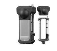 camera accessories, Gabbia for fotocamera con telaio protettivo in alluminio con cappuccio, compatibile con gli accessori Insta 360 X4,for camera-cage