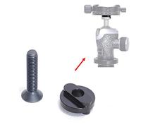 Camera Arca-Swiss Quick Release Clamp Converter Adattatore a vite compatibile per treppiedi della serie Gitzo 82TDQ / 82DQ, Manfrotto MH490 / 492/494 / 496/498, MH054 / 055/057, serie MHXPRO