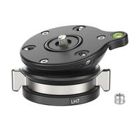 Camera Ball Head, Base livellante for treppiede LH7 Testa livellatrice for fotocamera con vite da 3/8'' 1/4'' Carico 10 kg,parts