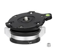 Camera Ball Head, Base livellante Treppiede Testa a vite 3/8 1/4 Supporto universale for regolazione orizzontale Testa panoramica Scatto DSLR Carico massimo 20 kg,parts(LH6)