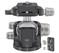 Camera Ball Head, DX40 Testa a basso profilo a bassa gravità Testa a sfera panoramica a 360° e capacità di carico massima di 20 kg for fotocamera DSLR monopiede con treppiede,parts