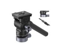 Camera Ball Head, Testa video con base livellante con piastra a sgancio rapido, compatibile con Arca Swiss e maniglia regolabile, portata 4 kg,parts