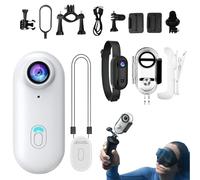 CAMERA BODY - Pocket Action Camera | Telecamere Indossabili Per Vlogging, Angolo Largo 170 Gradi, Telecamera Tascabile, Camme Impermeabile Per Sport Motociclisti Per Biciclette Palestra Escursionistic