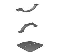 Camera Bracket for 80cm Gutter Mount Systems - Universal Security Support