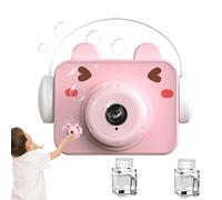Camera Bubble - Luce A Led Makle Automatiche Anima Animale, Effetti Sonori Divertenti, Soluzione Di Ricarica Facile | Blower Per Bolle Portatile Per Gioco All'aperto, Festa Di Nozze, Compleanno Per Ba
