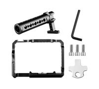 Camera Cage Kit Video Rig con maniglia superiore 1/4quot; & 3/8quot; Filettature, for montaggio su treppiede for fotocamera for Sony A7R III/ A7 II/ A7III