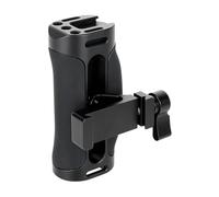 Camera Cage maniglia laterale con 1 / 4" vite Mount | Impugnatura ergonomica morbida con montaggio a vite da 1/4" per piccola gabbia per fotocamera impedisce lo scivolamento