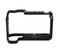 Camera Cage Rig in Lega di Alluminio con Kit Gabbia per Fotocamera con Interfaccia Cold Shoe, Custodia con Telaio con Guarnizione Antiscivolo per Fotocamere RP