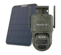 REOLINK TRACKMIX SERIES G770-C + PANNELLO SOLARE (CAMO) (B4GTMXPT4K09SPC) - TELECAMERA MOTORIZZATA 4G LTE 4K A BATTERIA
