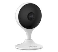 IMOU Imou Cue 2 - Telecamera di sicurezza WiFi fissa da 3 MP, audio bidirezionale, conversazione audio bidirezionale, rilevamento umano, visione notturna Alexa e Google, slot per scheda Cloud/SD