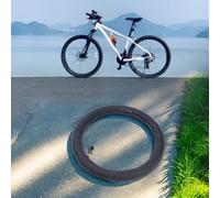 Camera d aria, Pneumatico in gomma, Antiscivolo Resistente all'Usura Addensata Copertone Gomma, 14x2 125 stelo valvola piegata, compatibile con bici elettrica, Sostituibile Ruota Anteriore/Posteriore
