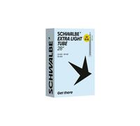 Schwalbe Camera d'aria SV15-EL EXTRA Light 23/28-622/630 IB Black 80 mm