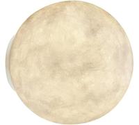 Camera da Bambini Minimalista Luce Notturna Decorativa, Moderni lampade Parete in Fibra Resina Simili a Luna, apparecchi di Illuminazione E27 per Il Letto Balcone Balcony Bar Cafes