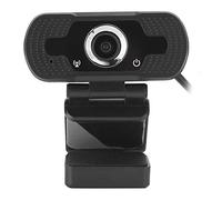 Camera da Computer Webcam Jurupivi con Microfono per la Videochiamata Desktop per Laptop PC W8 1080p Black