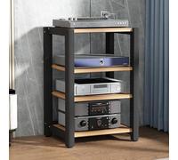 Camera da letto Audio Av Media Stand, soggiorno Media Componente rack, Moderno multistrato supporto stereo, componenti stereo Porta DVD consolle, supporto proiettore, deposito di dischi in vinile.