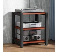 Camera da letto Audio Av Media Stand, soggiorno Media Componente rack, Moderno multistrato supporto stereo, componenti stereo Porta DVD consolle, supporto proiettore, deposito di dischi in vinile.