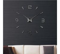 Camera da letto decorazione della casa orologio senza cornice 3D specchio grande