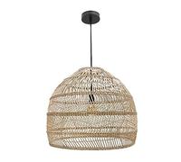 Camera da Letto Interno Lampada Rattan, lampadari in Terapia di Vimini per Decorati per Sala da Pranzo, Lampada a soffitto Rattan, Luce a Sospensione ad Altezza Regolabile