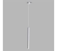 Camera da letto leggera a sospensione Lampada a sospensione del tubo lungo con tonalità minimalista moderna lampadario del lampadario Apparecchiatura per l'illuminazione per la sala da pranzo