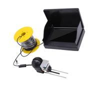 Camera da Pesca Subacquea, Ricerca di Pesce HD 1080p Portatile con Cavo da 66 Piedi, Luce di Riempimento, Schermo da 4,3 Pollici, per la Pesca in Kayak in Barca per la Lago Ice