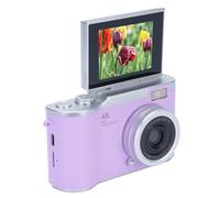 Camera da Zoom Digitale da 48 MP, Risoluzione 1080p, Zoom Elettronico 18x con Luce di Riempimento a LED, per L'assunzione di Selfie e L'anteprima dei Contenuti (PURPLE)