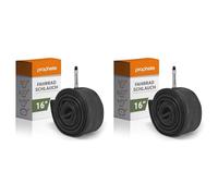 Camera d'Aria 16" x 1,75", con valvola Dunlop (Confezione da 2)