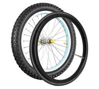 Camera d'aria 16x1.75 a 1.90 per bicicletta in gomma con valvola da 44 mm