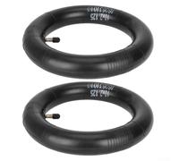 Camera d'aria, 2 pezzi, 10 x 2,125 n. 9, valvola diritta estesa, gomma spessa per resistenza alla foratura, guida fluida per pendolarismo e