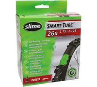 Camera d'aria della valvola Presta con fluido antiforatura Slime 26 x 1.75-2.10 Noir