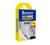 Camera d'aria della valvola Presta Michelin 700 x 18-23 60 mm 78g Noir