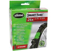 Camera d'aria della valvola Schrader con fluido Antiforatura Slime 26 x 1.75-2.10 Noir