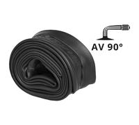 Camera d'aria di ricambio Just One 12 1/2x1.75x2 1/4 AV, 90° Colore: nero