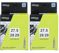 Camera d'aria Dresco 27,5/28/29 (40/62-584-635) Sclave 40 mm (Confezione da 2)
