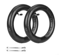 Camera d'aria in gomma butilica ispessita per bici elettriche e scooter, adatta a dimensioni 10 x 2, 10 x 2,125, 10 x 2,5, con robusta valvola in metallo, prestazioni ermetiche e qualità di guida