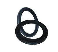 Camera d'aria per pneumatici da 40,6 x 6,3 cm, adatta per biciclette elettriche, per bambini e piccoli accessori per BMX e scooter (pneumatico interno esterno)