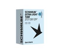 Schwalbe Camera d'aria SCV19L-EL EXTRA Light 54/75-584/622 IB Black 40 mm