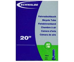 Camera d'aria Schwalbe sedia a rotelle 20 pollici - 541mm ( 20 x 0.90-1.00 / Schrader 40 mm )