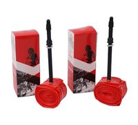 Camera d'aria ultraleggera in TPU per bici da strada 700 x 23 32C con valvola Presta 45/65/85 mm migliorata resistenza alla foratura e collegamento ugello rinforzato tre volte (valvola 85 mm)