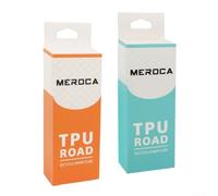 Camera d'aria ultraleggera in TPU per bici da strada 700C, compatibile con ugelli, resistente alle forature, per tutte le stagioni in bicicletta e avventure (colore arancione 65L)