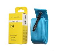 Camera d'aria ultraleggera in TPU per pneumatici da 20 pollici con valvola Presta da 45 mm e 65 mm, con guarnizione rinforzata e perdite d'aria ridotte per una pressione stabile (20 x 1,75-2,5 (20 x
