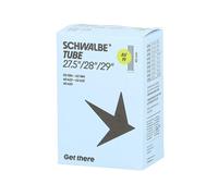 Camera d'aria valvola Schrader Schwalbe Standard AV19 Noir