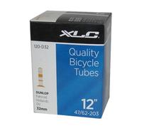 Camera d'aria XLC Camara 120-D32 Dunlop 12 1/2 x2 1/4 57/62-203 Nero