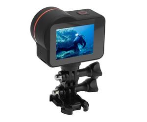 Camera D'azione da 30 Fps da 30 Fps, Telecamera Subacquea Impermeabile V10 da 20 MP con Touchscreen, Fotocamera Sportiva Anti -shake con Telecomando, Staffa per Bici e Base di