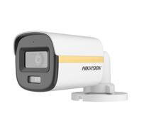 Camera de supraveghere Bullet 2MP ColorVu Dual-light Hikvision DS-2CE10DF3T-LFS(2.8MM), lentila fixa 2.8mm, iluminare min: 0.000