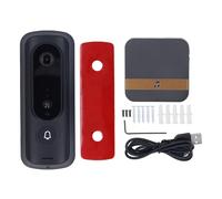 Camera del campanello wireless 1080p HD Night Vision AI Riconoscimento umano Videocamera a 2 vie per la sicurezza domestica