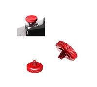 Camera Deluxe Red Concavo Release pulsante di scatto per fotocamera Nikon Zf