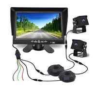 Camera di backup del camion for Ahd. Display della vista posteriore del veicolo impermeabile della visione notturna for il camion for il camion/rimorchio/dei pickup/rv(7)